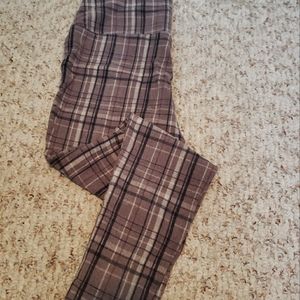 Plaid Leggings